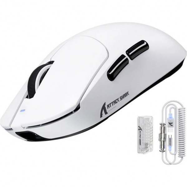Бездротова ігрова миша Attack Shark X8 Ultra 8K 42000 DPI з нанопокриттям Ice-feel