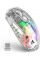 Ігрова бездротова миша Attack Shark X2 у прозорому корпусі з RGB та Silent Click