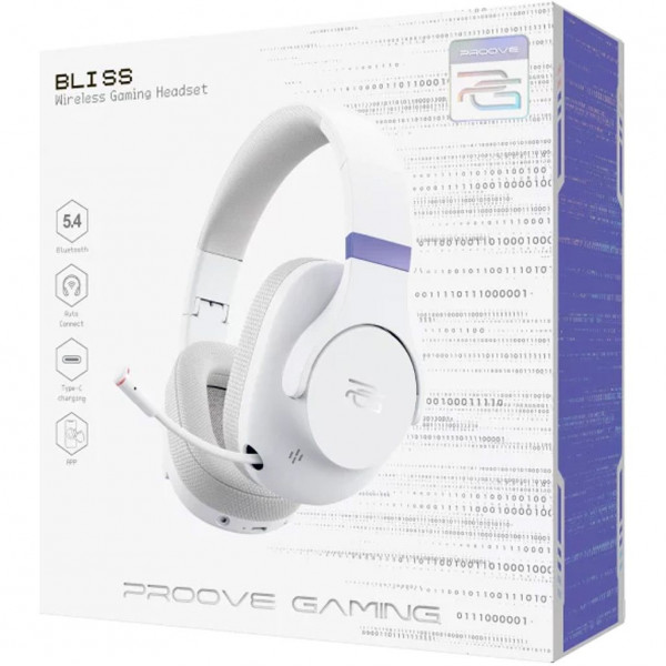 Беспроводные игровые наушники Proove Gaming Bliss с приложением и объемным звуком