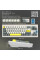Беспроводная клавиатура EPOMAKER Shadow-X Wisteria Linear Switch механическая с Hot-Swap, RGB и дисплеем