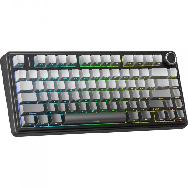 Механічна клавіатура Aula F75 Gasket Reaper Switch бездротова RGB з трьома режимами підключення