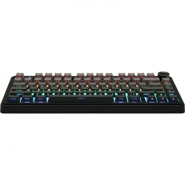Механічна клавіатура Aula F75 Gasket Reaper Switch бездротова RGB з трьома режимами підключення