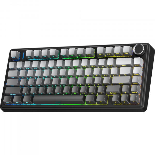 Механічна клавіатура Aula F75 Gasket Reaper Switch бездротова RGB з трьома режимами підключення