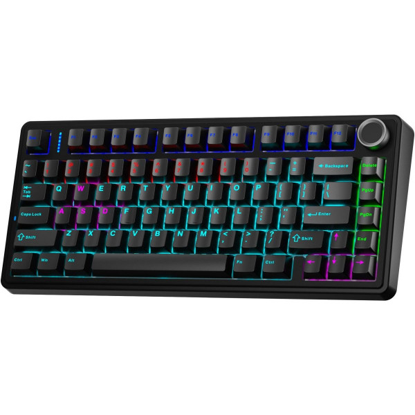 Механічна клавіатура Aula F75 Keycap KRGD RGB з перемикачами KRGD та регулятором гучності