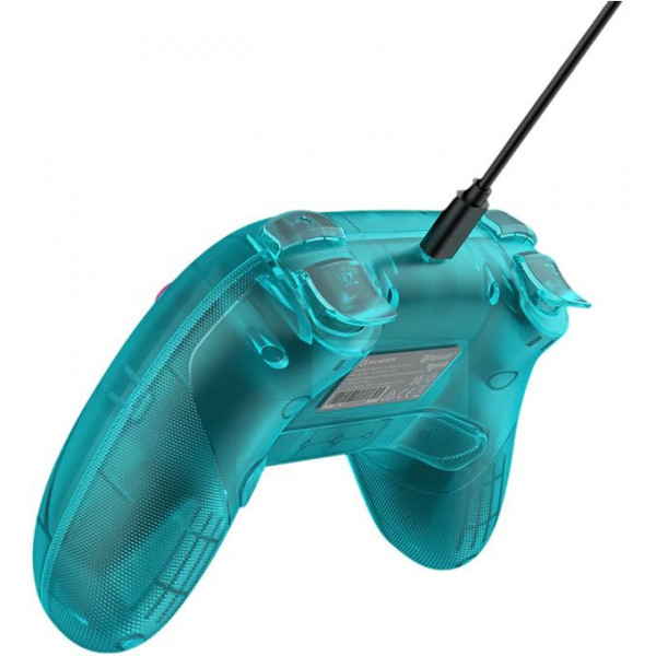 Геймпад GameSir T4n Neon Teal беспроводной с датчиками Холла для Nintendo Switch, ПК, Android, iOS