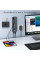 Розумний USB hub Acasis DS-516PB на 16 портів USB-C/USB 5 Гбіт/с розгалужувач з живленням від мережі