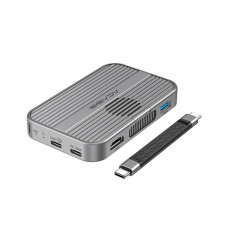 Магнитная док-станция ACASIS EC-1401 6-в-1 с корпусом для SSD, 10 Гбит/с и зарядкой 100 Вт