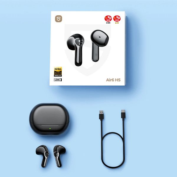 Бездротові навушники TWS SOUNDPEATS Air6 HS з Bluetooth 6.0 та Hi-Res Audio