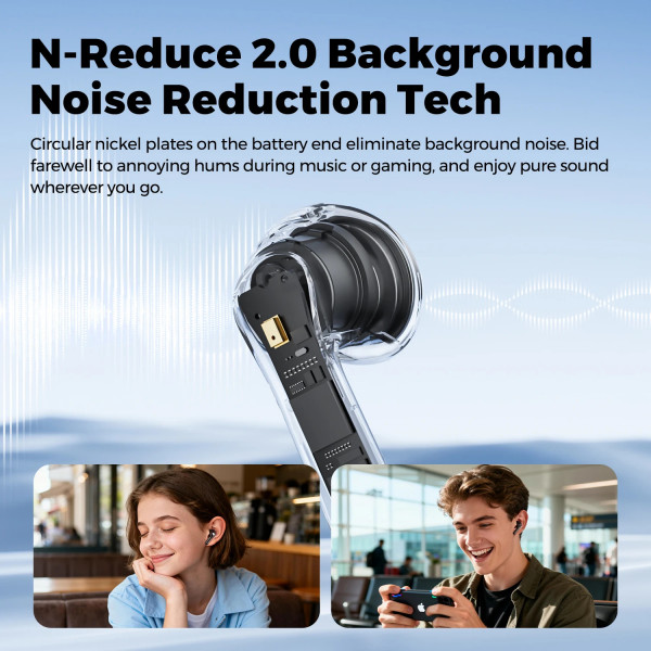 Бездротові навушники TWS SOUNDPEATS Air6 HS з Bluetooth 6.0 та Hi-Res Audio
