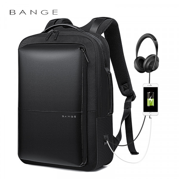Рюкзак для ноутбука Bange BG-S53 вологозахищений з розширенням та USB-портом