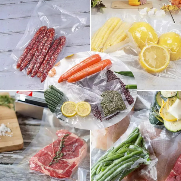 Пакети для вакууматора гофровані в рулоні 20 см × 5 м