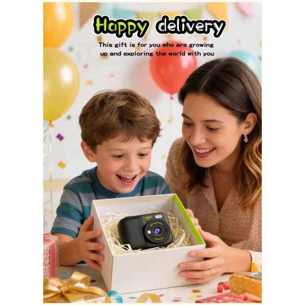 Дитячий фотоапарат Instant Print Camera P97 з миттєвим термодруком та Full HD відео