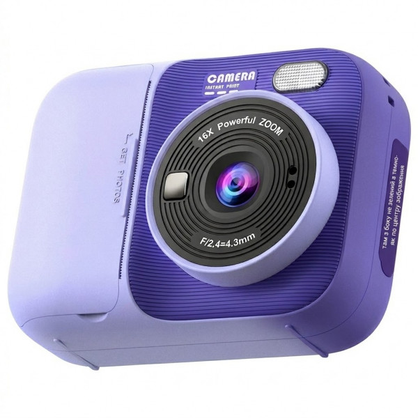 Детский фотоаппарат Instant Print Camera P97 с мгновенной термопечатью и Full HD видео
