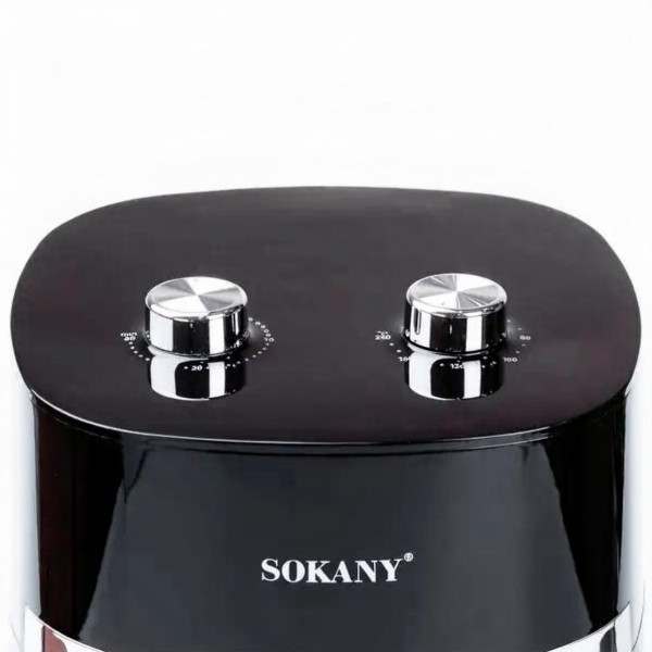 Аэрофритюрница SOKANY SK-10024 электрическая с терморегулятором, объёмом 6.5 л и мощностью 1500 Вт