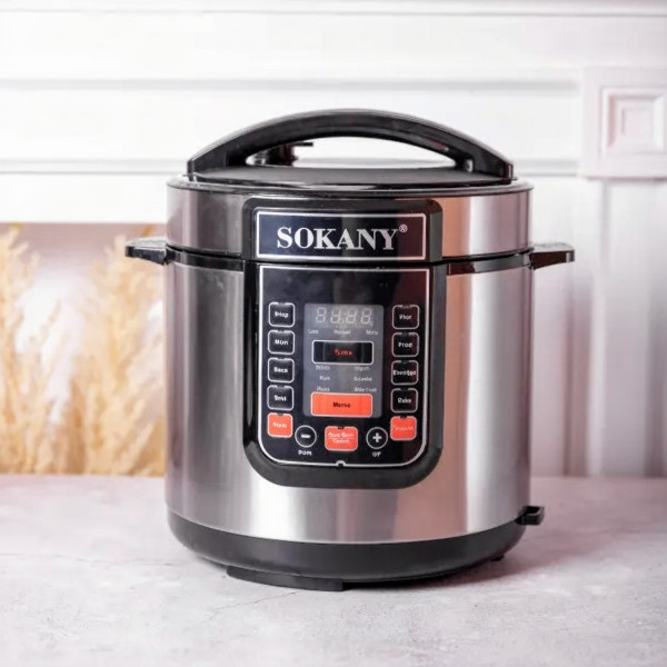 Мультиварка SOKANY SK-07053 на 7 л із дисплеєм та антипригарним покриттям