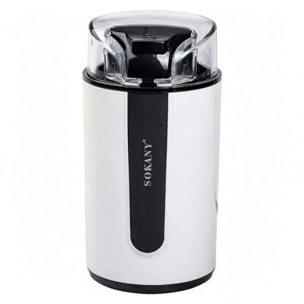 Кофемолка электрическая SOKANY SK-3026 на 75 г с сенсорным управлением и мощностью 200 Вт.