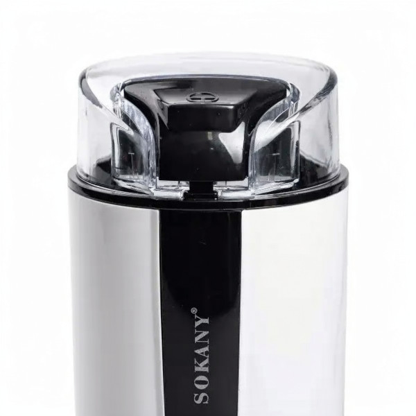 Кофемолка электрическая SOKANY SK-3026 на 75 г с сенсорным управлением и мощностью 200 Вт.