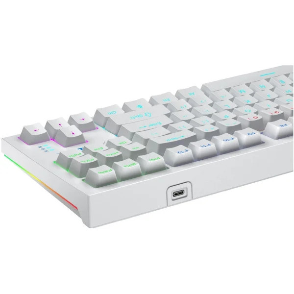 Механічна ігрова клавіатура AULA F3032 KRGD з RGB-підсвіткою і низьким шумом