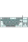 Механічна клавіатура AULA F3287 White-Gray KRGD Blue з підсвіткою для геймінгу та роботи