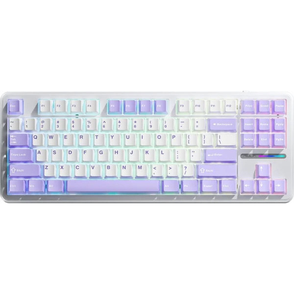 Механічна клавіатура Aula F87 KRGD компактна з RGB підсвіткою та Anti-Ghosting