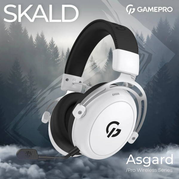 Ігрові навушники GamePro Asgard Skald Origin з мікрофоном, великими динаміками і комбінованим підключенням