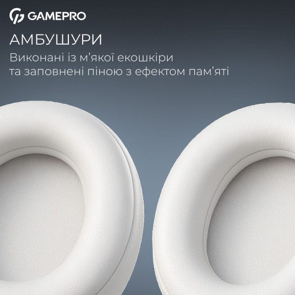Бездротові навушники GamePro Asgard Freya Pro з об'ємним звуком 7.1 для професійного геймінгу