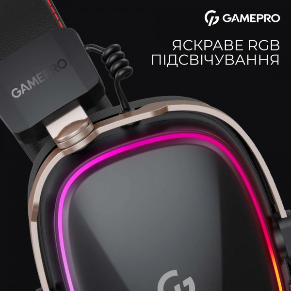 Ігрові навушники GamePro Asgard Valkyria 7.1 звук з Bluetooth і низькою затримкою