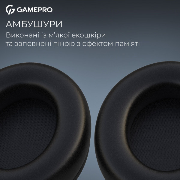 Бездротові навушники GamePro Asgard Freya Pro з об'ємним звуком 7.1 для професійного геймінгу