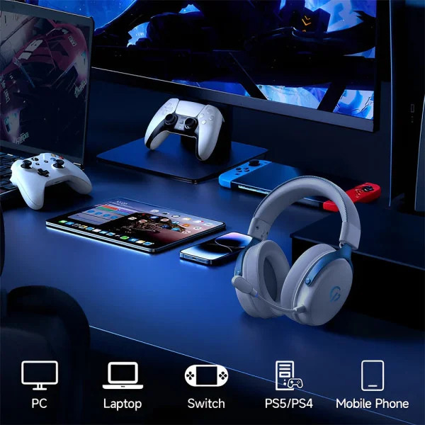 Ігрові навушники GamePro Asgard Skadi з об'ємним звуком 7.1 та потужною автономністю