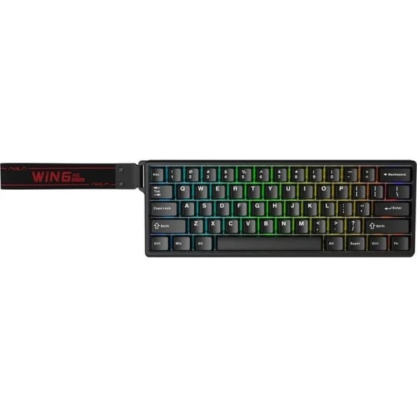 Ігрова клавіатура Aula WIN60 HE Magnetic Switch компактна з RGB підсвічуванням та Hot Swap 