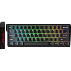 Ігрова клавіатура Aula WIN60 HE Magnetic Switch компактна з RGB підсвічуванням та Hot Swap 