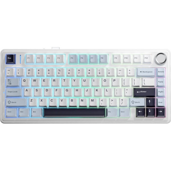 Бездротова механічна клавіатура AULA F75 Gasket Reaper з Hot-Swap та RGB-підсвічуванням