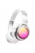 Беспроводные наушники Proove Crystal Galaxy Transparent с подсветкой RGB и длительной автономностью