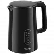 Електричний чайник TEFAL KO6518E0 1.5 л сталевий із 6 рівнями температури та сенсорним керуванням