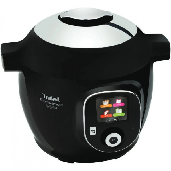 Мультиварка-скороварка Tefal COOK4ME Plus CONNECT CY855830 з 6 режимами та керуванням через додаток