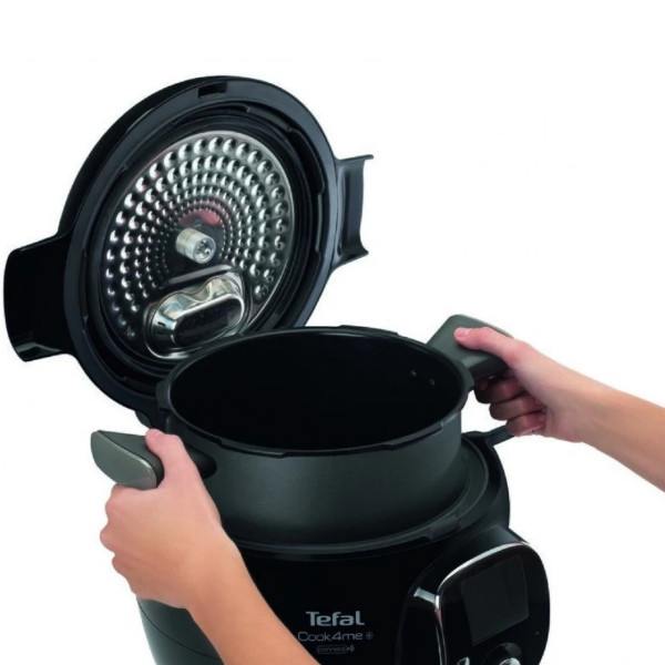 Мультиварка-скороварка Tefal COOK4ME Plus CONNECT CY855830 з 6 режимами та керуванням через додаток