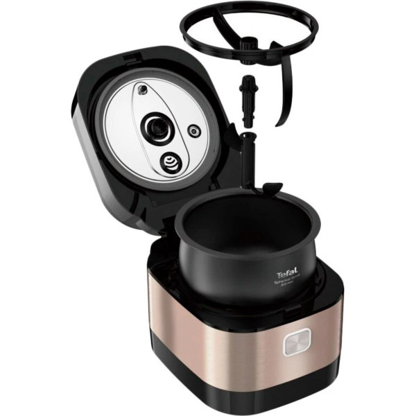 Мультиварка Tefal Multicook and Stir IH RK905A34 з функцією автоматичного перемішування та індукційним 3D нагріванням