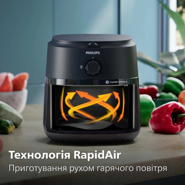 Мультипіч Philips NA120/00 з технологією Rapid Air, 12 програмами та підтримкою HomeID
