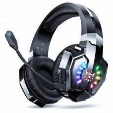 Ігрова гарнітура ONIKUMA B15 трирежимна з RGB-підсвічуванням та Hi-Fi звуком