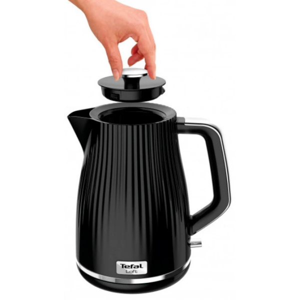 Чайник електричний TEFAL KO250830 на 1.7 л з фільтром від накипу та знімною кришкою