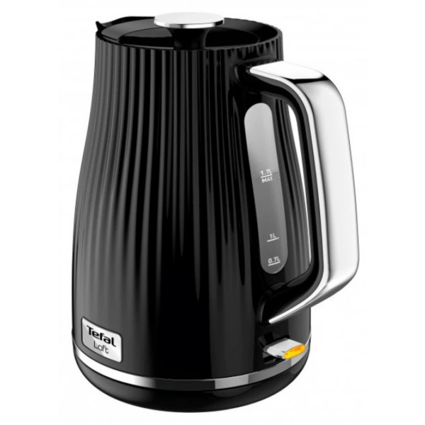 Чайник електричний TEFAL KO250830 на 1.7 л з фільтром від накипу та знімною кришкою