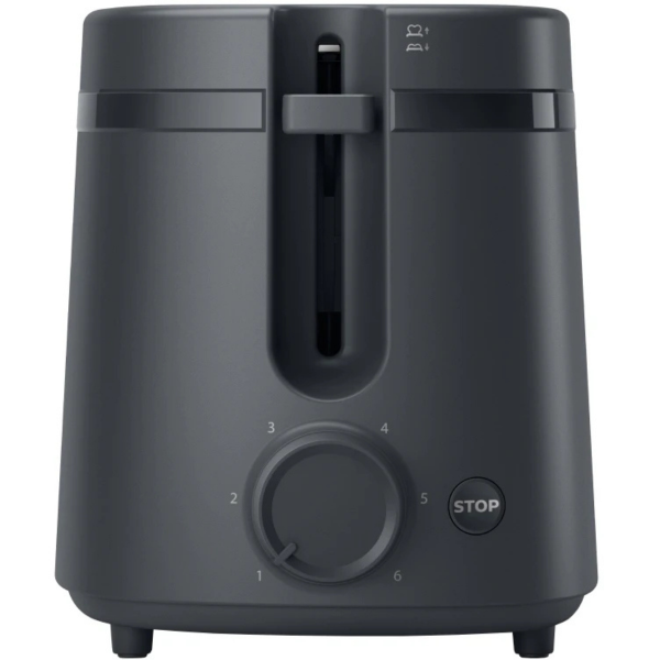 Тостер Philips HD2510/90 мощностью 650 Вт с 6 степенями поджаривания и поддоном для крошек