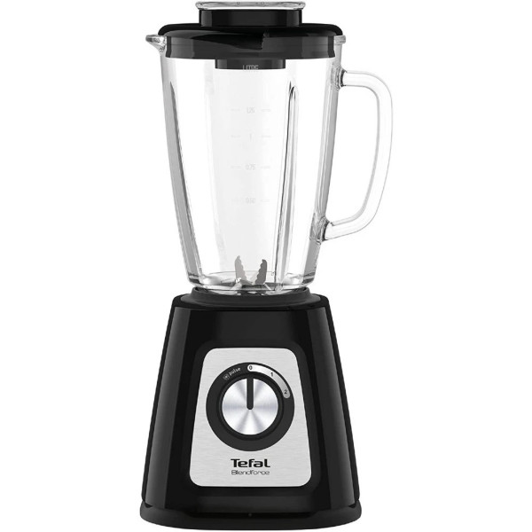 Блендер стаціонарний Tefal BL438831 зі скляною чашею 1.25 л, кавомолкою та подрібнювачем
