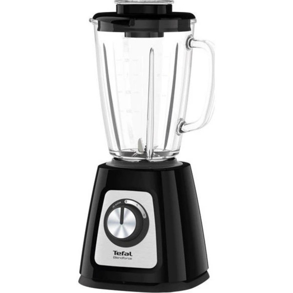 Блендер стаціонарний Tefal BL438831 зі скляною чашею 1.25 л, кавомолкою та подрібнювачем