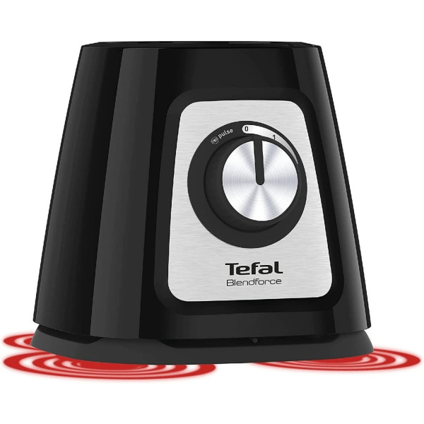 Блендер стаціонарний Tefal BL438831 зі скляною чашею 1.25 л, кавомолкою та подрібнювачем
