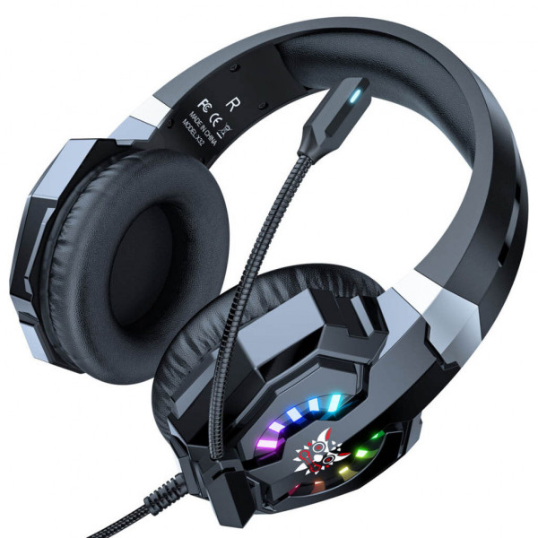 Геймерські навушники ONIKUMA X32 з RGB підсвіткою та мікрофоном