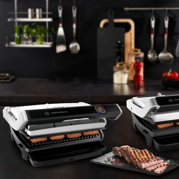 Гриль Tefal OptiGrill Elite XL GC760D30 з автоматичним сенсором та 16 програмами