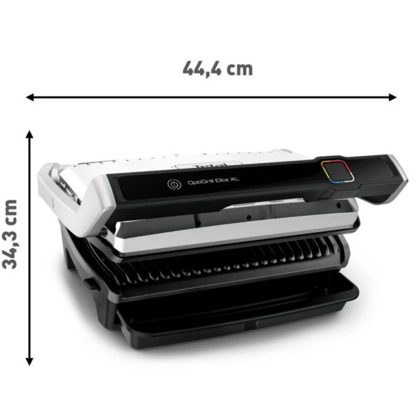 Гриль Tefal OptiGrill Elite XL GC760D30 з автоматичним сенсором та 16 програмами