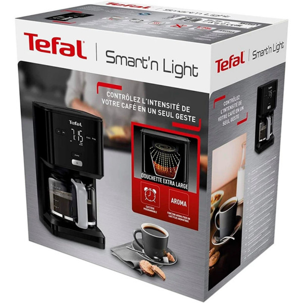 Кавоварка крапельна TEFAL CM600810 на 15 чашок із сенсорним керуванням та функцією підігріву
