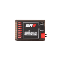 Приймач RadioMaster ER8 ELRS 2.4GHz з 8 каналами PWM та телеметрією для стабільного керування
